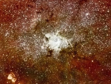 پنهان شدن یک سیاه چاله کلان جرم در قلب کهکشان راه شیری