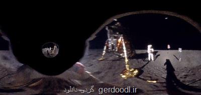 بازسازی نخستین تصویر از نیل آرمسترانگ بر روی سطح ماه بعلاوه فیلم