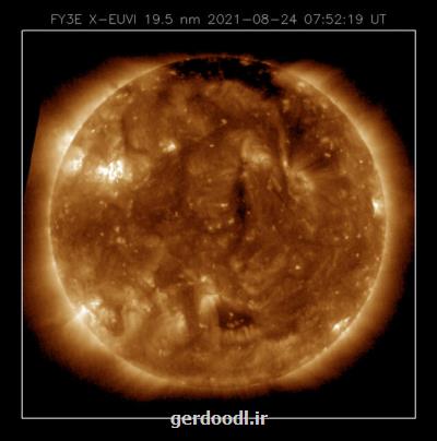 ثبت تصویر خورشید توسط ماهواره چینی ها