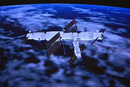 چین محموله جدید به ایستگاه فضایی خود فرستاد