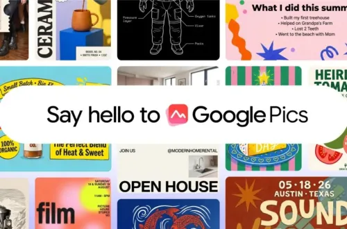 با Google Pics آسان تر از قبل پست و پوستر بسازید